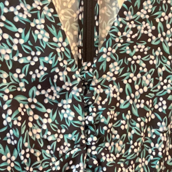 Lela Rose Black Floral Maxi Dres - Picture 8 of 11